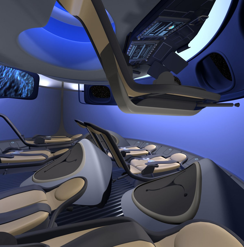 Illustration for article titled Así será la cápsula espacial de Boeing para viajes comerciales